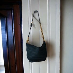 Coach Black Bag J1923-79029 with chain strap